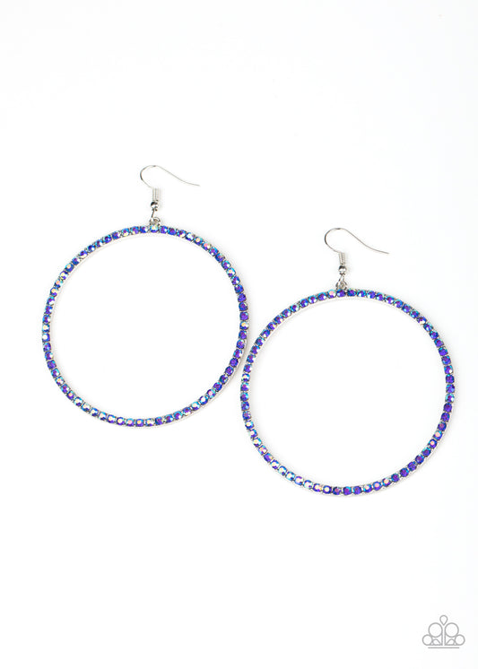 Paparazzi Earring ~ Wide Curves Ahead - Multi