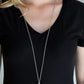 Paparazzi Necklace ~ Modern Majesty - White