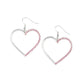 Paparazzi Earring ~ First Date Dazzle - Pink