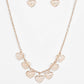 Paparazzi Necklace - Less Is AMOUR - Rose Gold