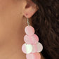 Paparazzi Earring ~ Mermaid Shimmer - Pink