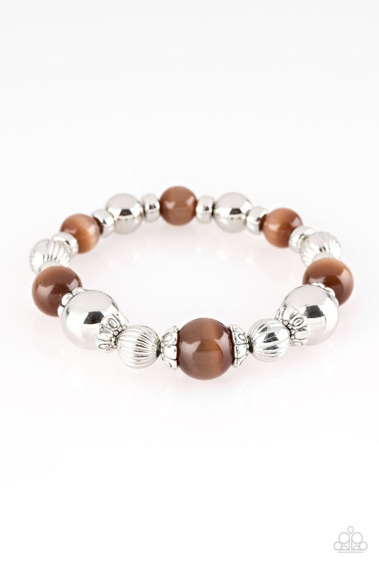 Paparazzi Bracelet ~ Once Upon A MARITIME - Brown