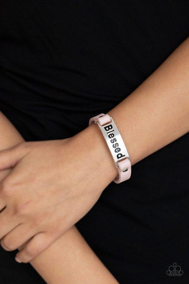 Paparazzi Bracelet ~ Count Your Blessings - Pink