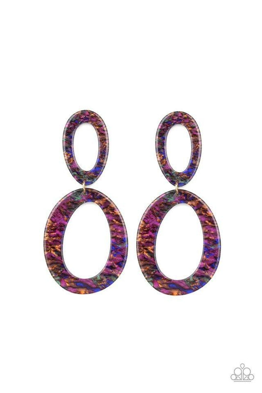 Paparazzi Earring ~ Hey, HAUTE Rod