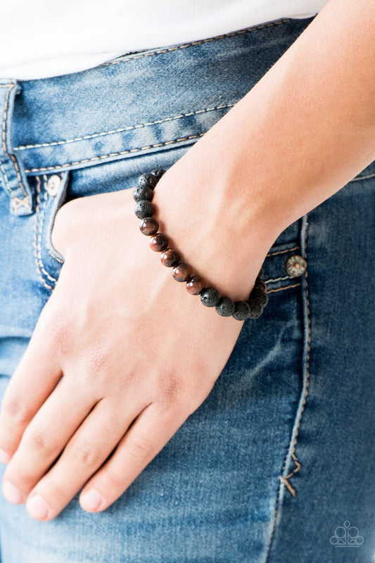 Paparazzi Bracelet ~ Meditation - Black