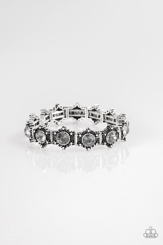 Paparazzi Bracelet ~ Strut Your Stuff - Silver