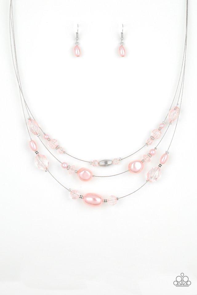 Paparazzi Necklace ~ Pacific Pageantry - Pink