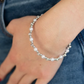 Paparazzi Bracelet ~ Decadently Dainty - White