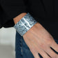 Paparazzi Bracelet ~ Vogue Revamp - Silver