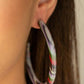 Paparazzi Earring ~ HAUTE-Blooded - Multi