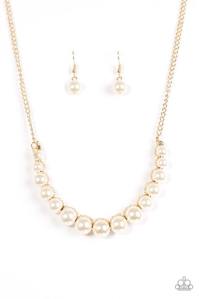Paparazzi Necklace - The FASHION Show Must Go On! - Gold