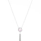 Paparazzi Necklace - The Glow Show - Pink
