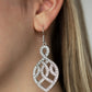 Paparazzi Earring ~ A Grand Statement - White
