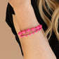Paparazzi Bracelet ~ Colorfully Country - Pink