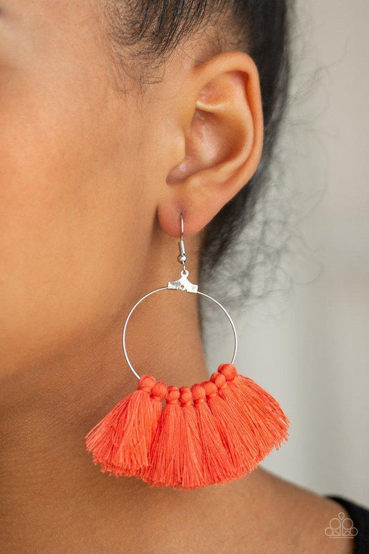 Paparazzi Earring ~ Peruvian Princess - Orange