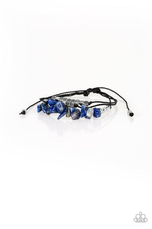 Pulsera Paparazzi ~ Nature Novice - Azul