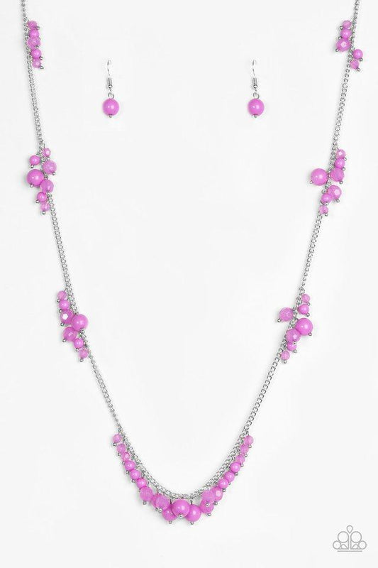 Paparazzi Necklace - Coral Reefs - Purple