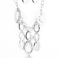 Paparazzi Necklace Blockbuster - A Silver Spell - Silver