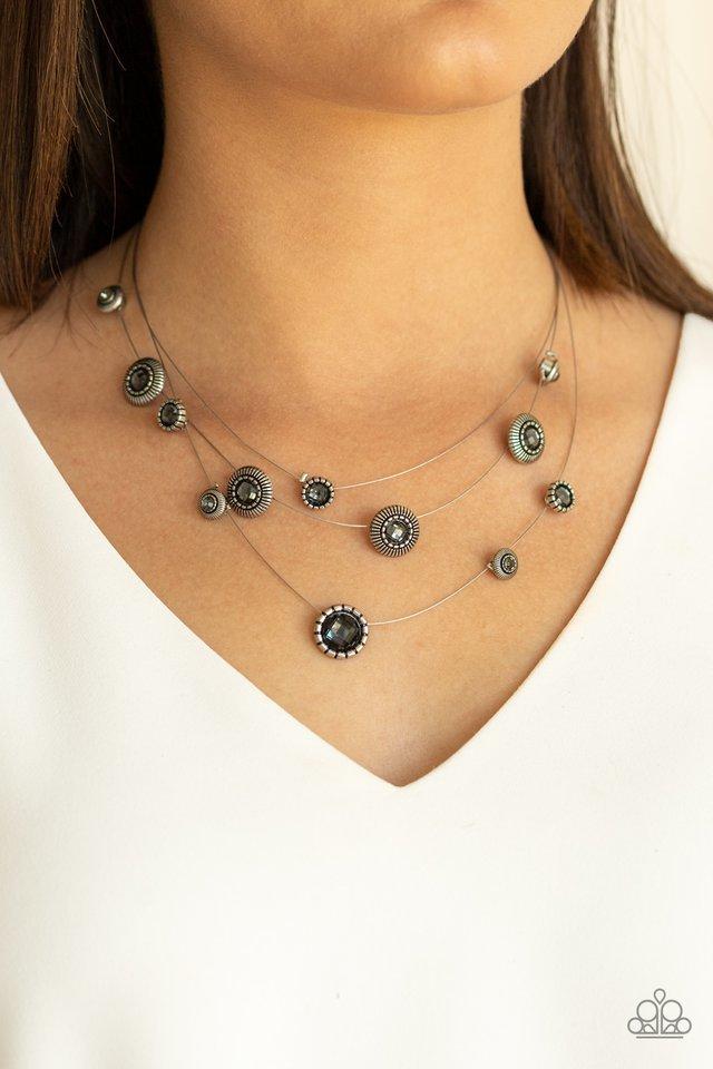 Paparazzi Necklace ~ SHEER Thing! - Silver