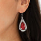 Paparazzi Earring ~ Superstar Stardom - Red