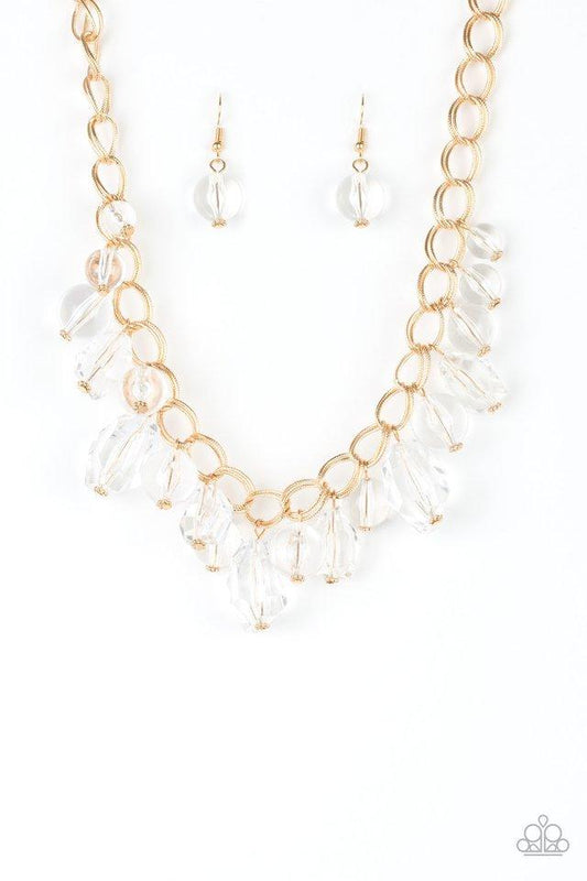 Paparazzi Necklace - Gorgeously Gobetrotter - Gold