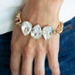 Paparazzi Bracelet ~ Bring Your Own Bling - Gold