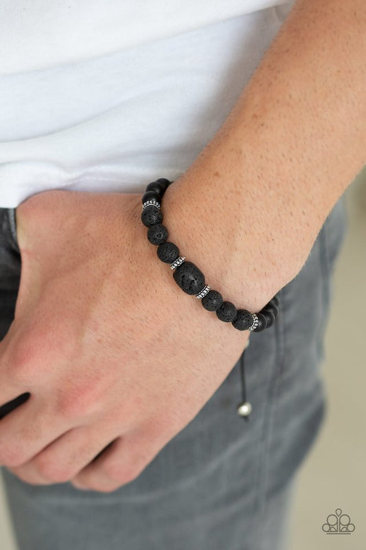 Pulsera Paparazzi ~ Discovery - Negro