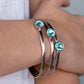 Paparazzi Bracelet ~ Be All You Can BEDAZZLE - Blue