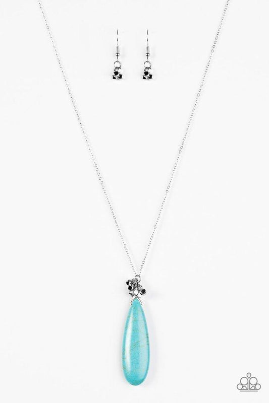 Paparazzi Necklace - Canyon Craze - Blue