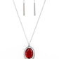 Paparazzi Necklace ~ Metro Must-Have - Red