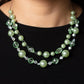 Parisian Pearls - Green - Paparazzi Necklace Image