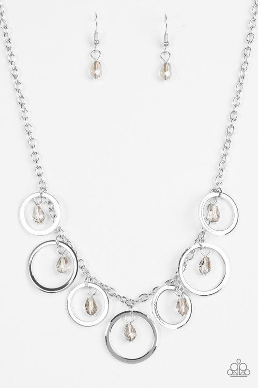 Paparazzi Necklace - Rochester Refinement - Silver