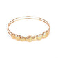 Paparazzi Bracelet ~ Totally Tenderhearted - Gold