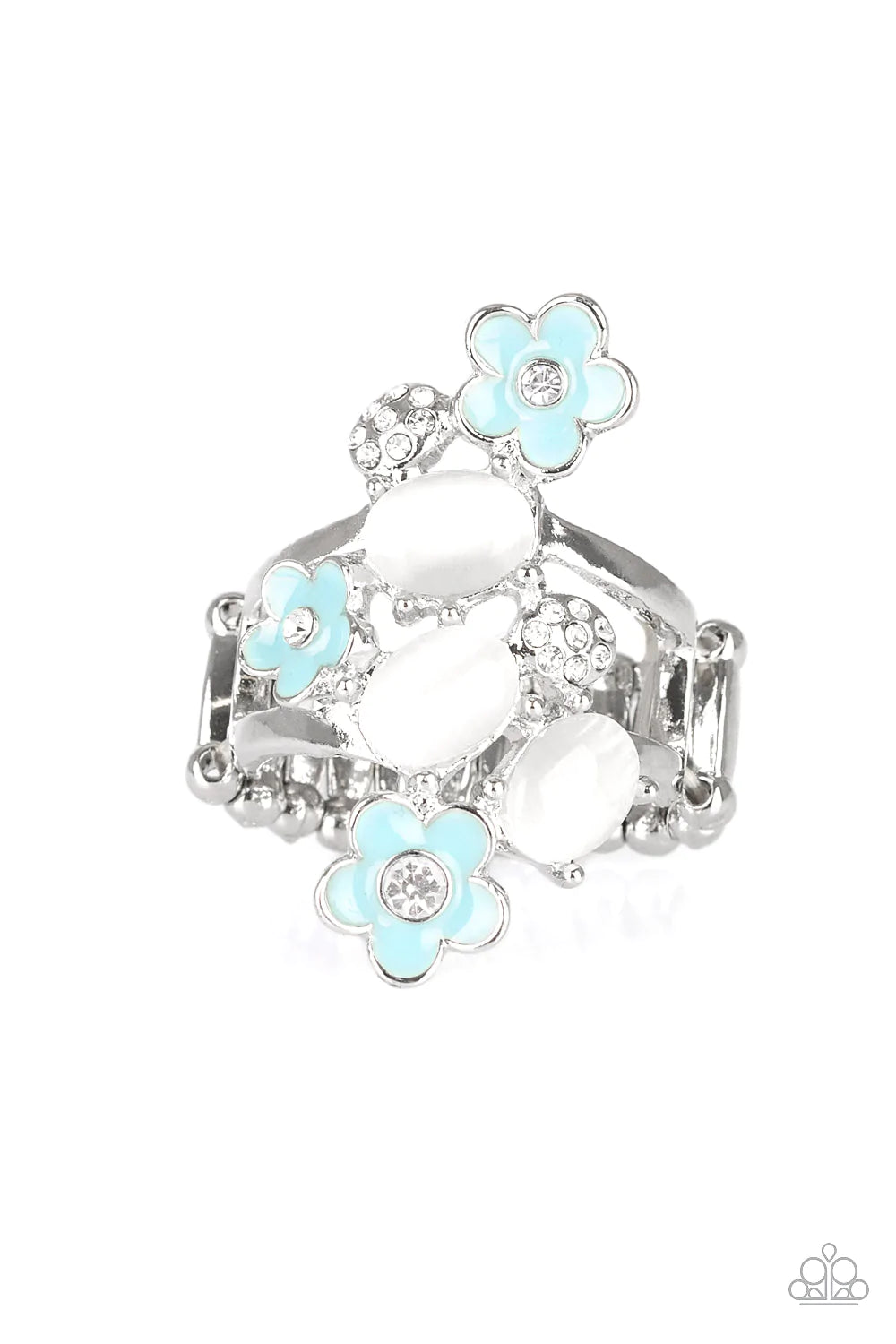 Paparazzi Ring ~ Daisy Delight - Blue