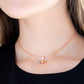 Paparazzi Necklace ~ Mini Minimalist - Copper