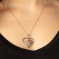 Paparazzi Necklace ~ Cupid Charm - Red