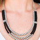 Paparazzi Necklace - Just BEAD You - Black
