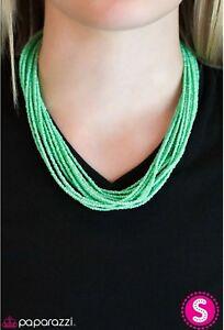 Paparazzi Necklace ~ Wide Open Spaces - Green