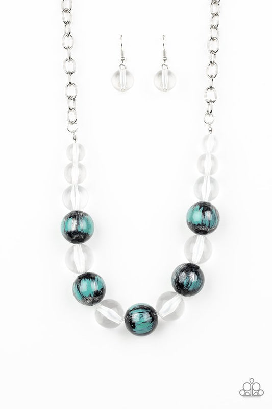 Collar Paparazzi ~ Torrid Tide - Azul